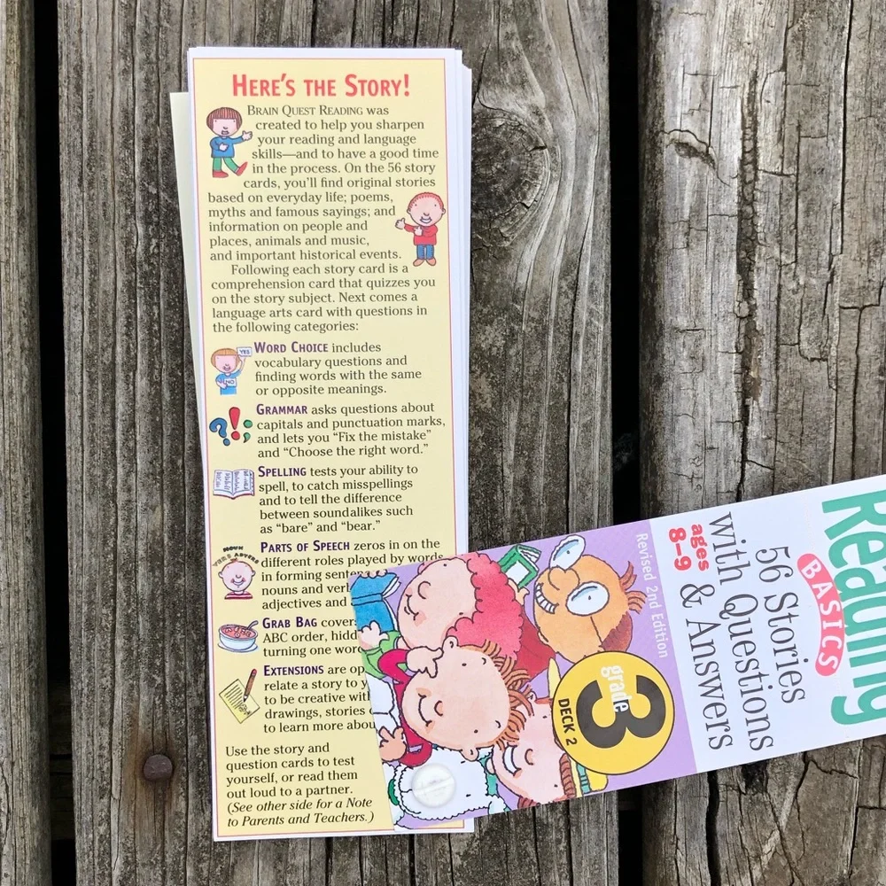 - Brain Quest 3rd Grade Flip Cards! EUC!!